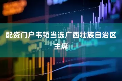 配资门户韦韬当选广西壮族自治区主席